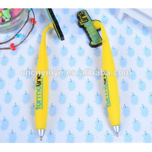 3D animal shape soft pvc ballpoint pen